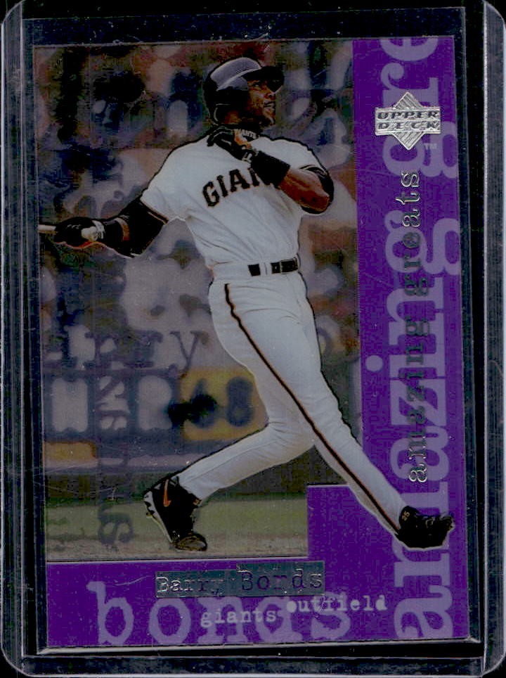 1998 Upper Deck Barry Bonds Amazing Greats #AG15 Giants