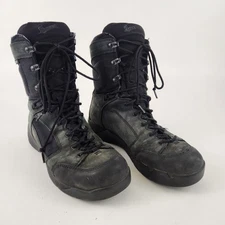 Danner DFA 8" Black GTX Work Leather Uniform Combat Boots Mens 10 Waterproof 