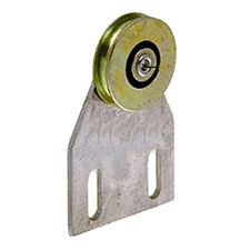 Top Mount Roller Assembly 1" Steel Concave Wheel 2-Pack Fullview Screen Door