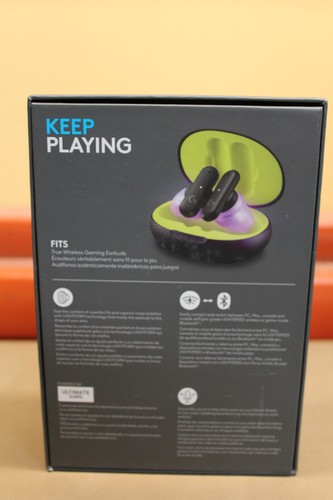 Logitech Logitech G FITS Wireless Bluetooth Earbuds Black *USED* - Picture 2 of 6
