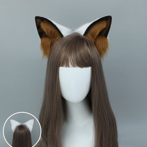 Fashion Cosplay Headband Shepherd Dog Ears Headdress for Birthday Party - Picture 3 of 6