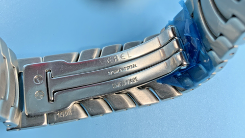 EBEL DRESSWAVE STAINLESS STEEL WATCH 9187941 - Picture 16 of 17