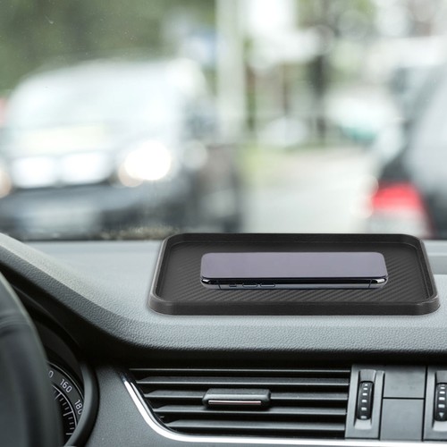 1pc Car Front Dashboard Non-Slip Storage Catcher Pad Mat 200x128mm Accessories - Picture 5 of 24