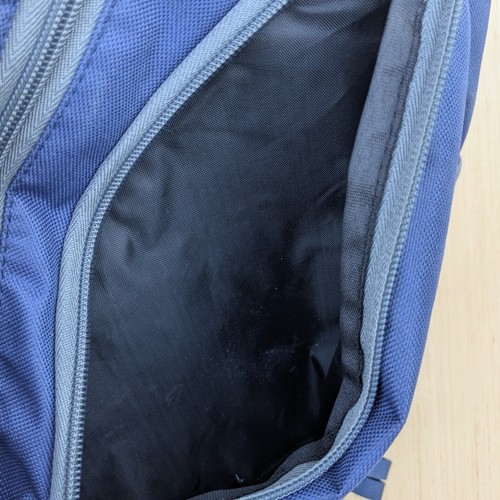 Disney Cruise Line Castaway Club Shoulder Bag Backpack Blue Gray Logo - Picture 5 of 8