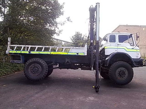 BEDFORD 4X4 FORESTRY RECOVERY TRUCK LORRY + HIAB CRANE - Picture 3 of 7