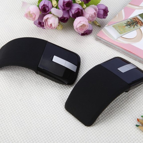 Bluetooth Wireless Foldable Mouse Slim Arc For Microsoft Surface PC Laptop Mac - Picture 8 of 12