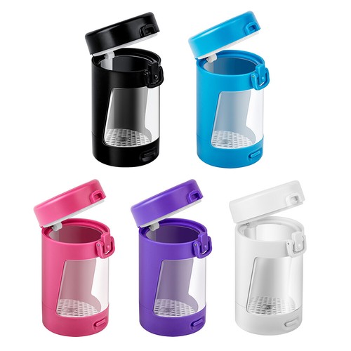 LED Lights Herb Container USB Rechargeable 50ml Sealed Can Herb Storage Box Gift - Picture 7 of 15