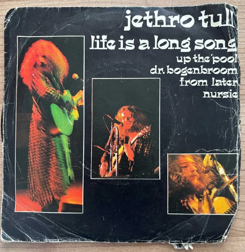 Jethro Tull, Life is a long song, Maxi single, 1971, Chrysalis, WIP6106