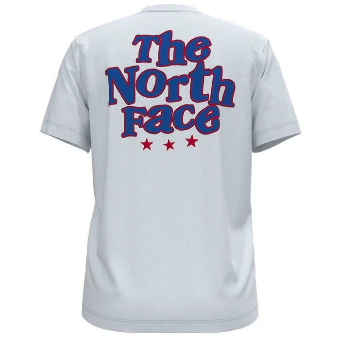 The North Face Crew Neck White USA T-Shirt Never Stop Exploring Womens L or XL - Image 3 of 4
