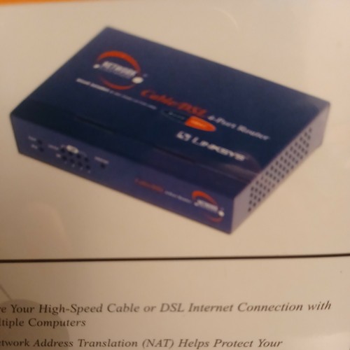 Linksys NR041 100 Mbps CABLE / DSL Router with 4 port switch *New in sealed Box* - Picture 9 of 11