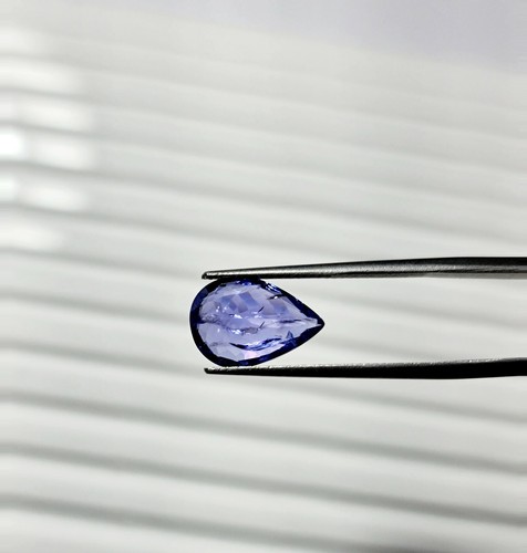 Tanzanite Natural Rich blue pear Shaped Gemstone With Excellent Cut 4.50 ct.  - Picture 3 of 3