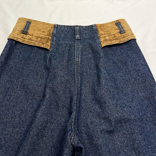 Vintage Rockies Jeans Women's 9/10 Color Block Rocky Mountain Western USA Made - 第 2/11 張圖片