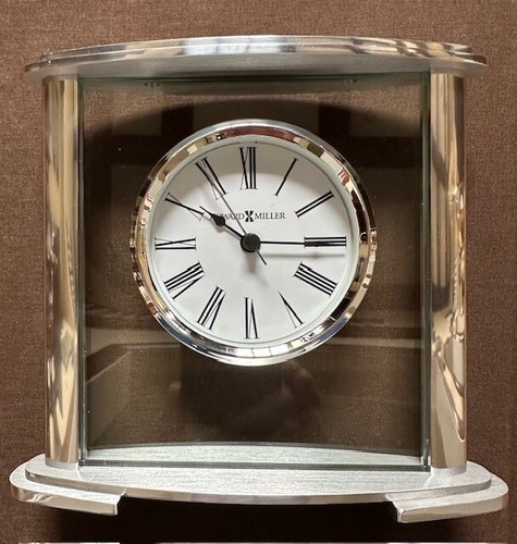645-774 HOWARD MILLER QUARTZ TABLE CLOCK "GLENMONT" 645774 NEW - Picture 2 of 7