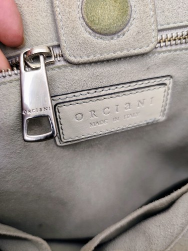 ORCIANI SVEVA LIBERTY MESH Milk White Leather Medium - Picture 16 of 24