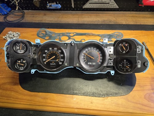 79 80 81 79-81 Camaro Tach Gauge Instrument Dash Cluster 180 KM Speedo 5-7k Tach - Picture 5 of 20