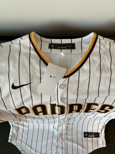 Nike Authentic San Diego Padres MLB Baseball Pinstripe Jersey Men’s Sz: Medium - Picture 3 of 5