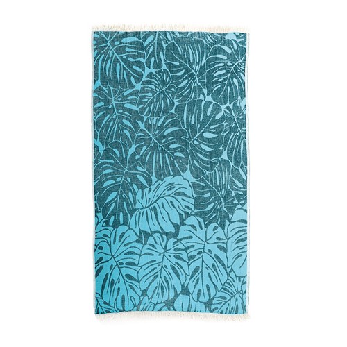 Hencely 100% Cotton Turkish Beach Towel - 37x68 - Picture 1 of 149