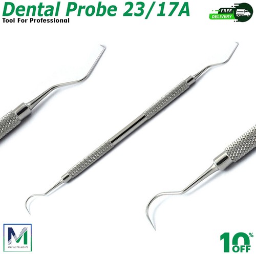 Dental Examination Kit Explorer Cleaning Probe Basic Hygiene Tweezer Mirror - Picture 6 of 9