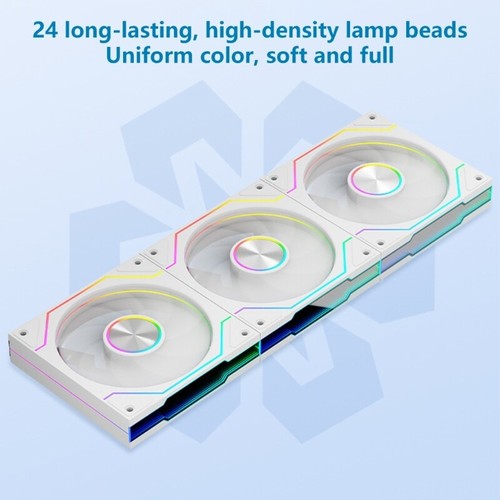9PRO Silents Performances 120mm ARGB PC Cooling Fan with Hydro Dynamic Bearing - Afbeelding 4 van 12