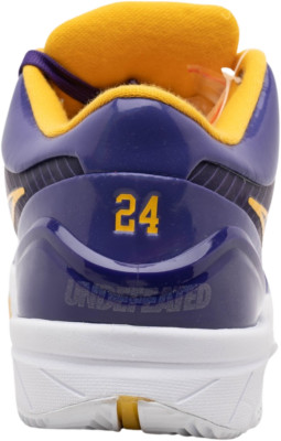Nike Undefeated x Kobe 4 Protro Court Purple for Sale
