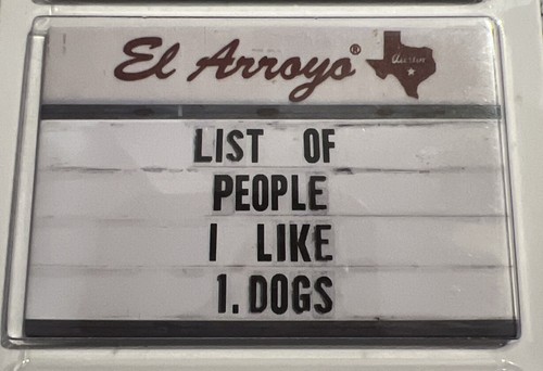 New El Arroyo Refrigerator Magnets Doggone It Set Of 3 Dog Person - Picture 3 of 4