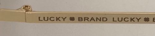 Occhiali da sole donna marca Lucky oro/metallo grandi quadrati montatura frontale, D2001 - Foto 10 di 13