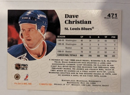 1991 NHL PRO SET IN EXCELLENT CONDITION PICK YOUR CARDS #346 - 500 - Picture 251 of 309