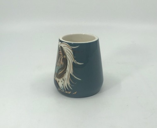 Vintage Sascha Brastoff Vase, California USA, Image of Horse - Picture 4 of 6