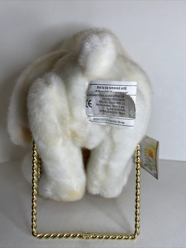 Godiva Schokoladenhase Kaninchen mit Korb Plüschtier Kuscheltier 8" - Bild 6 von 7