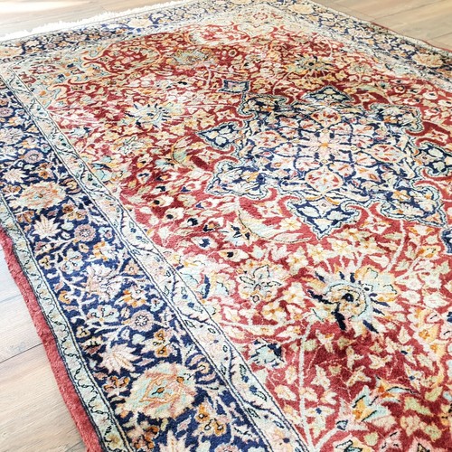 Orientteppich / 220 x 142 cm / Rug / VTG / Teppich / Handgeknüpft - Bild 5 von 16
