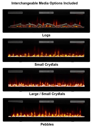 Dimplex 7 Flame Effect 1600W Electric Log Fireplace Heater DVF1200 / DVF1500 - Picture 23 of 25