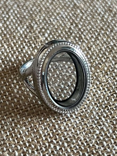 Authentic Origami Owl Locket Ring Vintage Heirloom Petite Twist NEW Sizes 6 7 8 - Picture 16 of 44