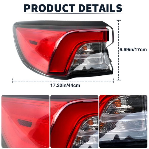 2Pcs LED Outer Tail Light Left /Right Brake Lamp For 2020-2021 2022 Ford Escape - Bild 9 von 25