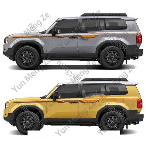 Body Side Door Stripe Vinyl Decals Stickers For LC250 Land Cruiser Prado 2024+ - Picture 16 of 27