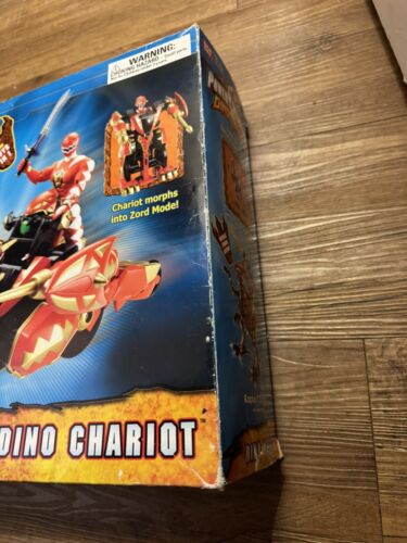 Power Ranger Dino Thunder Dino Chariot Toy Brand New Open Box Wear* Read* - Picture 19 of 20