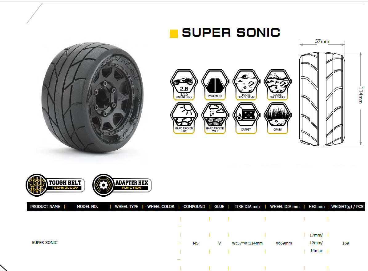 ジーフォース Brushsless super sonic 17.5 1/10 Brushless Motor Super Sonic Adjustable timing Y | G-FORCE