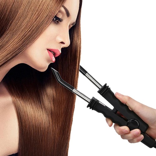 Conector de calor para cabello extensión de cabello de queratina plancha de calefacción controlable por temperatura - Imagen 3 de 6
