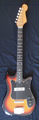 Vintage Kay Electric Guitar E-100 Sunburst