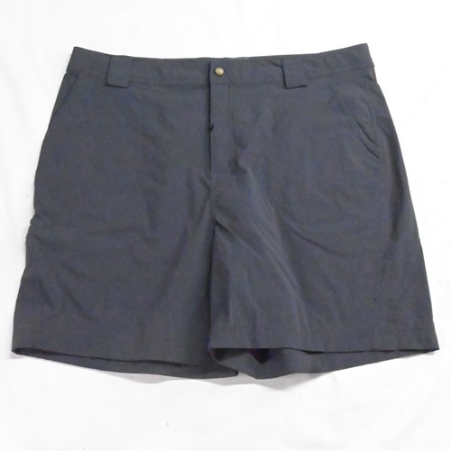 LL Bean Large x dunkelgrau Outdoor Reißverschluss Tasche verstellbare Taille Cargoshorts
