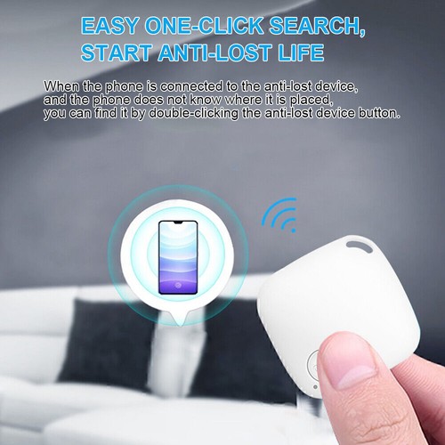 4x White GPS Tracker Wireless Bluetooth Anti-Lost Wallet Key Pet Locator Finder - Picture 4 of 7