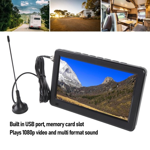 6 Inch Portable Digital TV HD 1080p LED Small Digital Television With Tuner Set - Picture 22 of 22