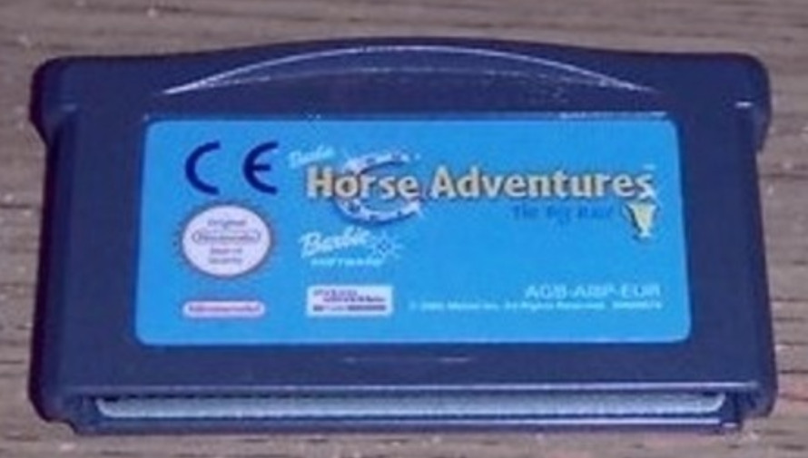 NINTENDO GAME BOY ADVANCE BARBIE HORSE ADVENTURES : THE BIG RACE 