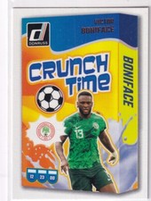2024-25 Panini Donruss No. 15 Victor Boniface Crunch Time Bronze