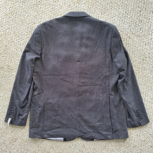 Rossi Man Super 150s Roger C RM987 3-Piece Suit Check Pattern Sz 50L/44L - Bild 13 von 24