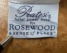 Pratesi Italy 2 Pc Euro Pillow Case’s White Pre-owned RARE HIGHLY COLLECTABLE