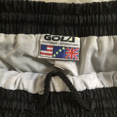 Boys Vintage Gola Europe ‘92 Shell Suit Size30 L26 Age 9-10 Black Mix Tracksuit - Picture 19 of 22