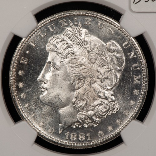 1881-S $1 Morgan Silver Dollar - PQ Proof-Like Obv - NGC MS 65 - SKU-B3067 - Picture 5 of 8