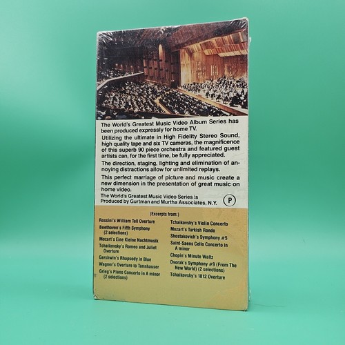 The World's Greatest Music VHS Special Edition Suzanne McCormick David Syme NEW - Picture 2 of 3