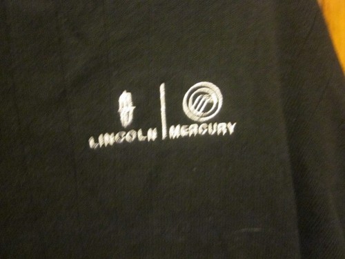 Vintage Andrew Rohan V-Neck Sweater Mens 2XL USA LINCOLN MERCURY BLACK - Picture 2 of 6