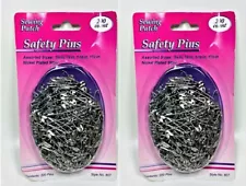 Lot of 2- 200 Safety Pins Set Assorted, Sizes 0-2